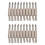6.35mm Mono Amplifier Plug 1/4Inch Male Mono Monaural Jack Audio Cable Connector Plug Microphone 20Pcs 1