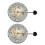 2X Direct Replacement ETA 2824 Date Automatic Mechanical Movement Mens Watch 1