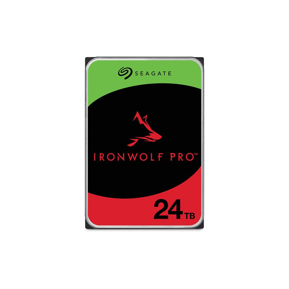Seagate Ironwolf Pro St24000nt002 Internal Hard Drive 24 Tb 7200 Rpm 512 Mb 3.5" Serial Ata Iii