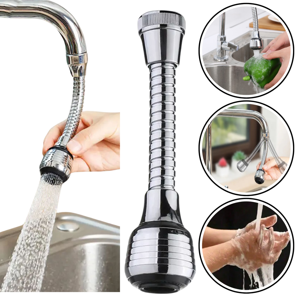 Stainless Steel Kitchen Faucet Water Saving Nozzle