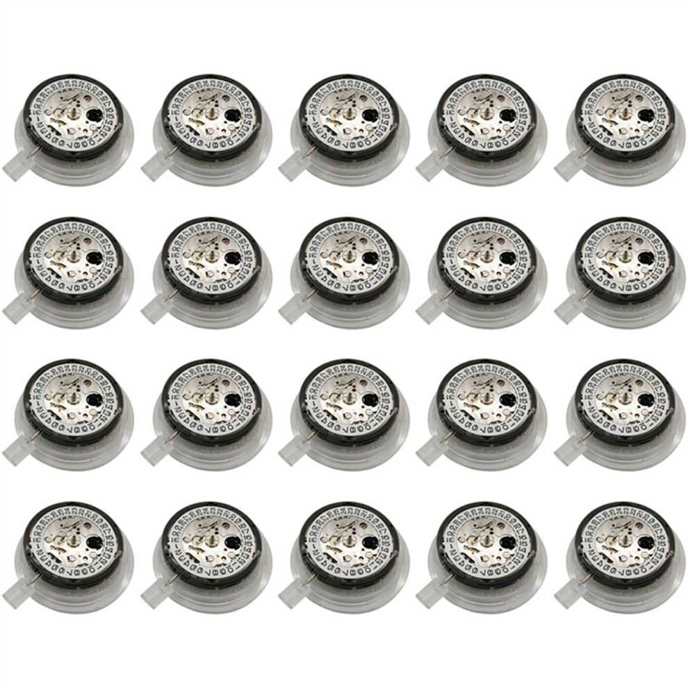 20X NH35 Movement Day Date Set High Accuracy Automatic Mechanical Watch Wrist-image-OPC-PC2N8K5-NEW