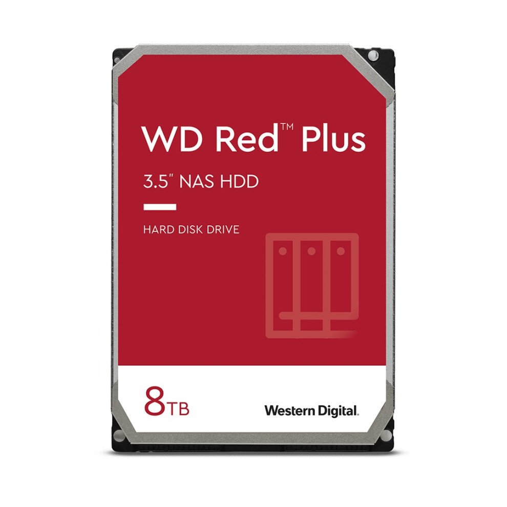 Western Digital Plus 3.5" 8 Tb Serial Ata Iii Red