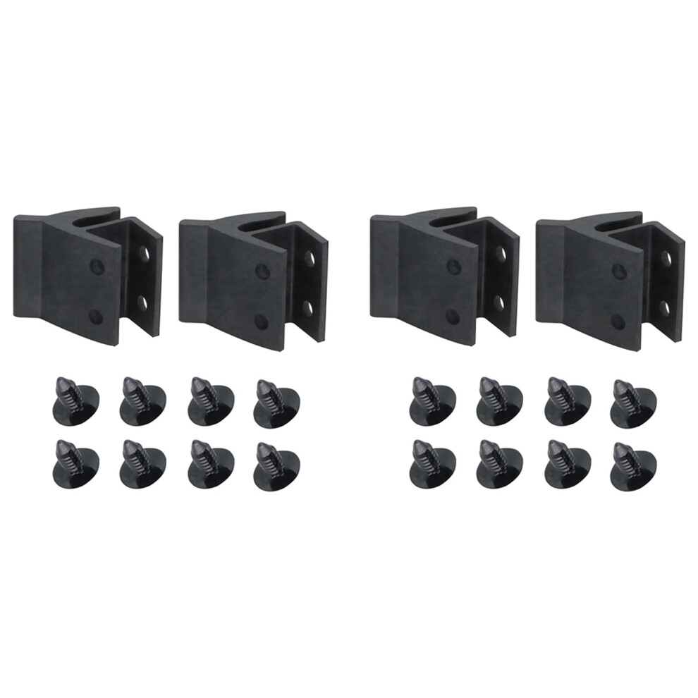 2X Golf Cart Windshield Retaining Clips For Club Car Precedent Fit For 1X1inch Tube Of Golf Carts, 103677101 4762149458345