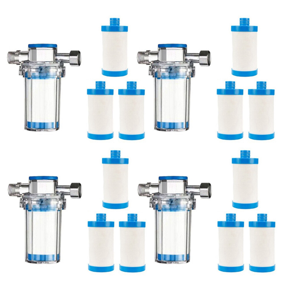4X Purifier Output Universal Shower Filters Household Kitchen Faucets Water Heater Purification 4762224618169