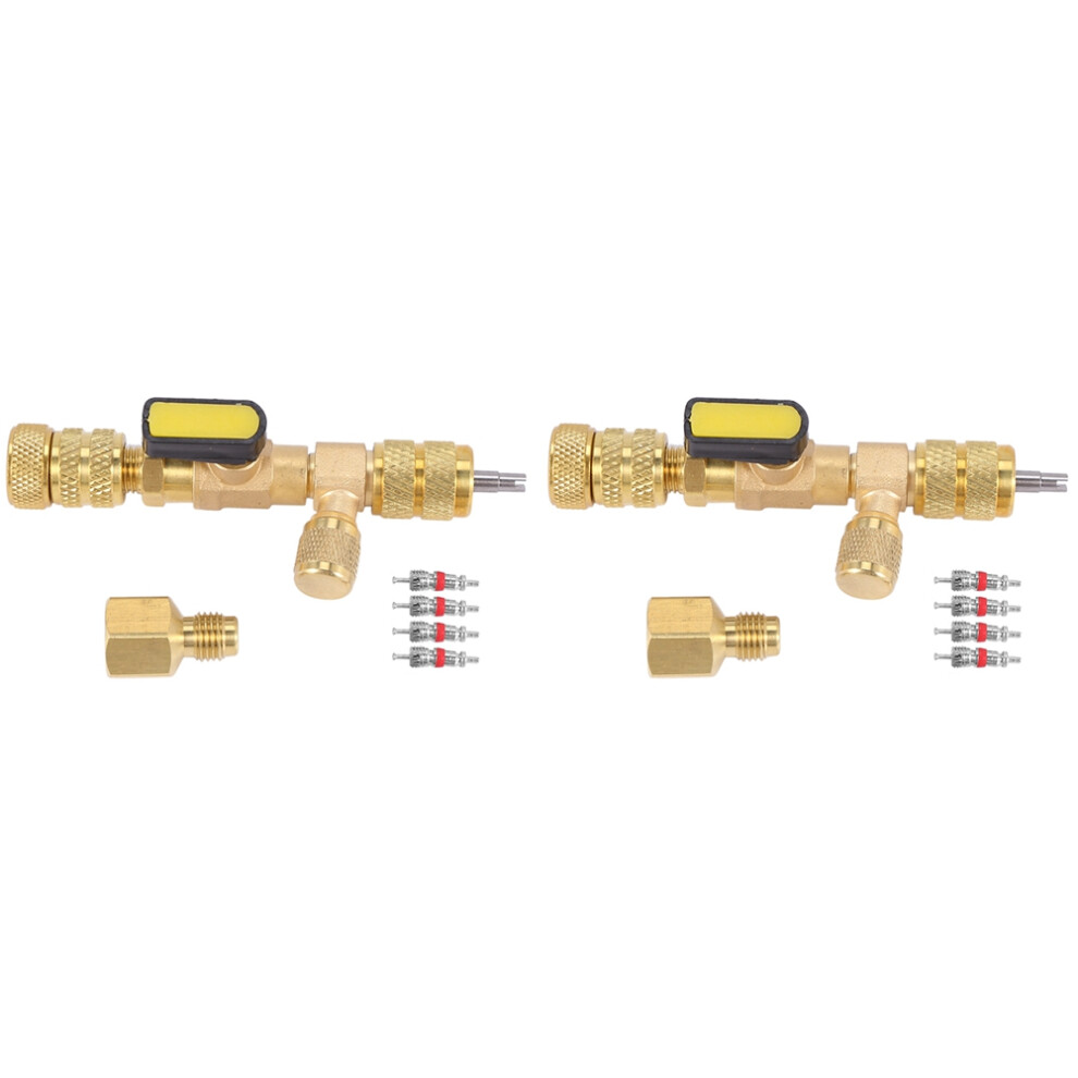 Photos - Other Hand Tools 2X Valve Core Remover & Installer with Dual Size SAE 1/4 & 5/16 Port for R22 R410A HVAC System