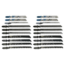 40 Pcs T- Jigsaw Blades Set, Jig Saw Blades Fits Most T Jig Saw, Blades for Cutting Metal, Wood