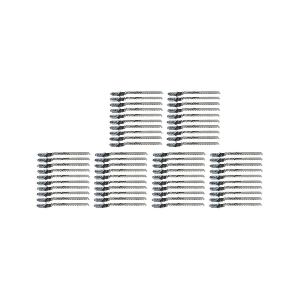 60Pcs Reciprocating Jigsaw Blade T101AO T- Multi Jig Saw Blades for Wood Plastic Cutting Disc