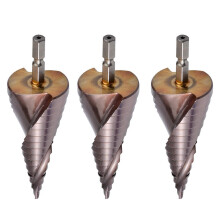 3X M35 HSS Co Step Drill Bit Cobalt Cone Drill Bits 4-32mm Wood Stainless Steel Metal Hole Saw Tool Set Hex