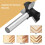 2X CNC Spoilboard Surfacing Router Bits, 1/4 Inch 1 Inch Cutting Diameter, Slab Flattening Router Bit Planing Bit 7