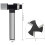 2X CNC Spoilboard Surfacing Router Bits, 1/4 Inch 1 Inch Cutting Diameter, Slab Flattening Router Bit Planing Bit 4