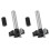 2X CNC Spoilboard Surfacing Router Bits, 1/4 Inch 1 Inch Cutting Diameter, Slab Flattening Router Bit Planing Bit 1