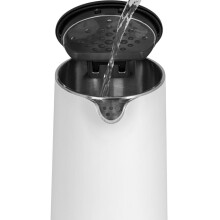 Stainless Steel Kettle White 1.5 l Salt & Pepper Concept RK3300