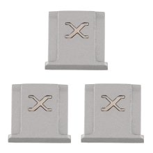 3X Passend für X-T4 X-T3 X-T2 X-T30 X-T20 X-E3 X-E2 X-PRO3 X- X30 X10 Blitzschuh Eingebetteter Blitzschuh Silber