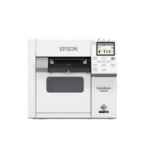 Brother Printer - Epson - ColorWork CW C4000E - Inktjet - Bedraad - Wit