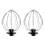 2X Stainless Steel Balloon Wire Whip Mixer Attachment for EPRO Flour Cake Balloon Whisk Egg Cream Kitchen Tool 1