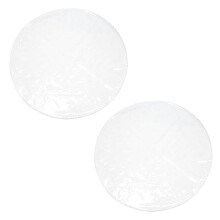 2X Mat for Under High Chair/Arts/Crafts Kids Toddler Washable Waterproof Round Clear Chair Floor Protector