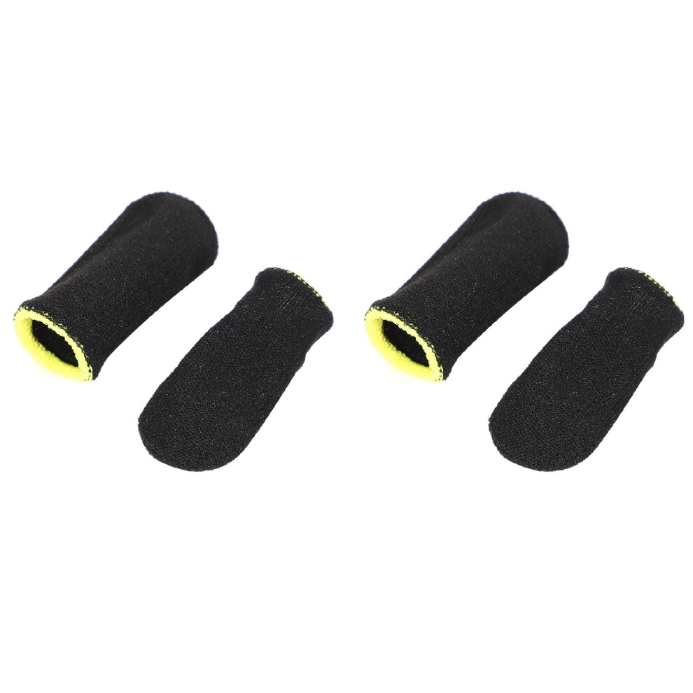 18-Pin Carbon Fiber Finger Sleeves For Pubg Mobile Games Press Screen Finger Sleeves (32 Pcs) 4762224678965
