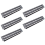 5X 19Inch 1U Cabinet Rack Pass-Through 24 Port CAT6 Patch Panel RJ45 Cable Adapter Jack Modular Frame 1