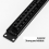 4X 19Inch 1U Cabinet Rack Pass-Through 24 Port CAT6 Patch Panel RJ45 Cable Adapter Jack Modular Frame 7