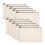 30 Pcs Blank DIY Craft Bag Canvas Pen Case Blank Makeup Bags - Canvas Pencil Bag Cotton Canvas Cosmetic Bag Travel Bag 2