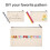 30 Pcs Blank DIY Craft Bag Canvas Pen Case Blank Makeup Bags - Canvas Pencil Bag Cotton Canvas Cosmetic Bag Travel Bag 5