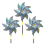 6 Pieces Windmills, Bird Repellent,Fruit Garden,Reflective Windmill, Bird Repellent, Bird Repellent, Reflective Windmill 2