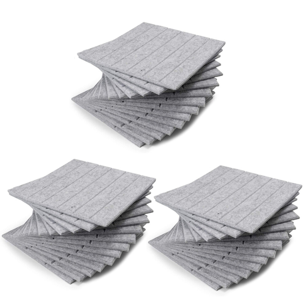 36 Pcs Sound-Absorbing Panels Sound Insulation Pads, Bass Isolation,Used For And Acoustic Treatment 4762224620018