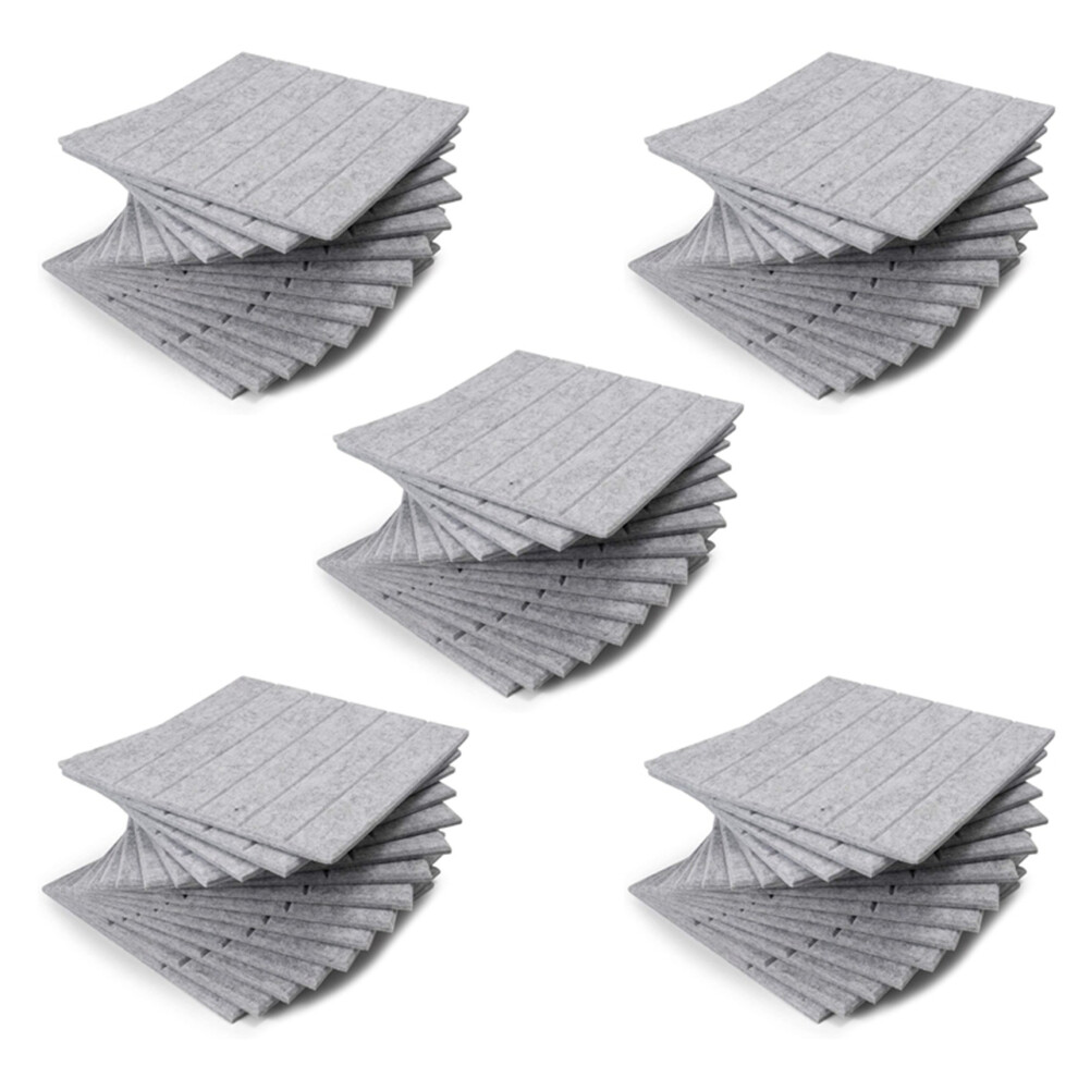 60 Pcs Sound-Absorbing Panels Sound Insulation Pads, Bass Isolation,Used For And Acoustic Treatment 4762224618633