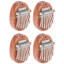 4X 8 Key Mini Kalimba Exquisite Finger Thumb Piano Marimba Musical Good Accessory Pendant Gift