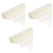 3X Anti Rug Underlay,Anti Slippery Mat Underlay,PVC Cuttable Non Mat,for Drawers Shelves Tray Carpet 120x200cm