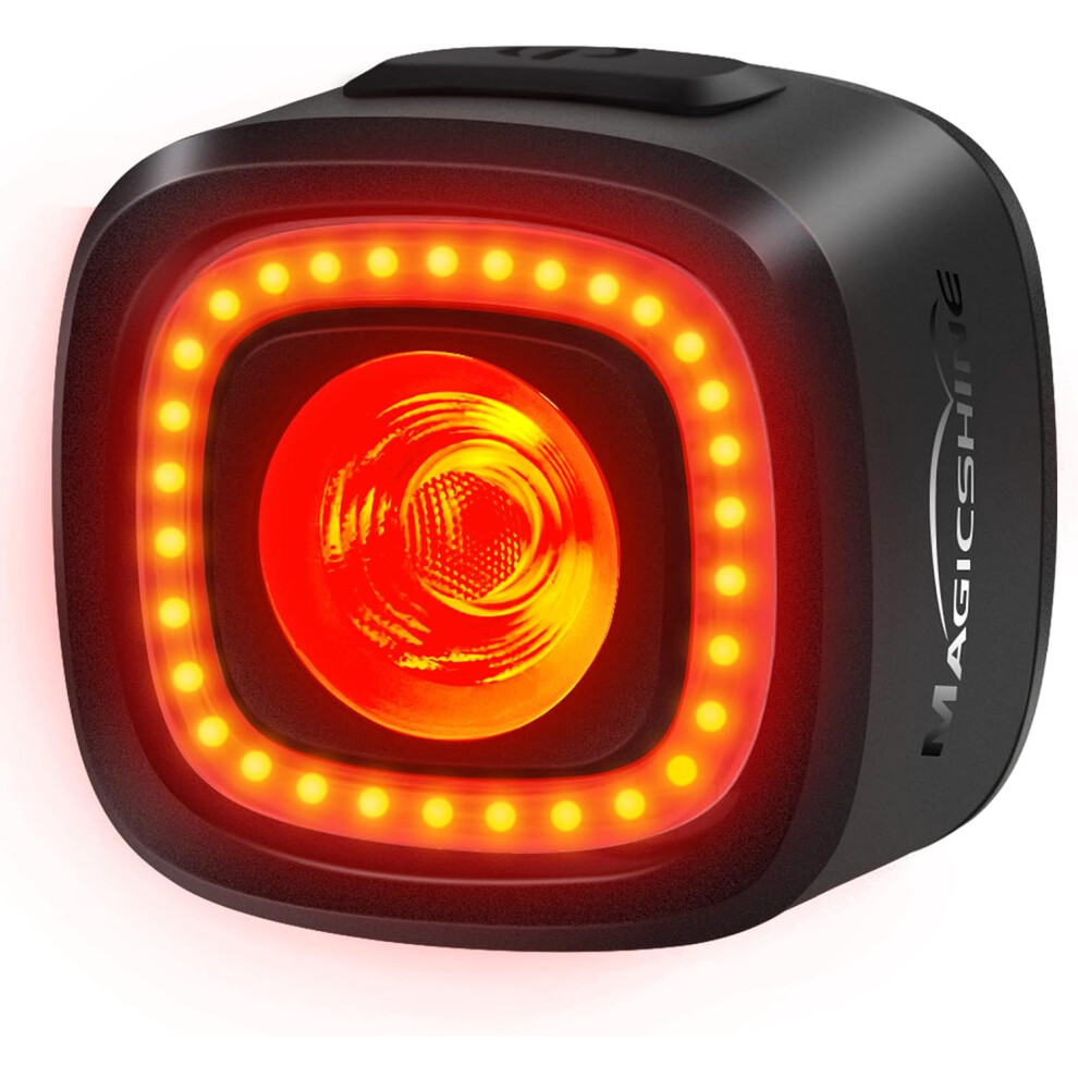 Magicshine SEEMEE 150 V2.0 Rear Bike Lights USB Rechargeable, 150 Lumens IPX6 Waterproof Bike Light Back