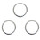 3X 6 Inch Drum Kit Bass Drum Hole Rings Drum Drilling Tool Accessories 1