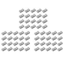60Pcs 24mmx11mmx10mm Console Mixer Slider Fader Knobs Replacement for Potentiometer Gray Knob Black Mark
