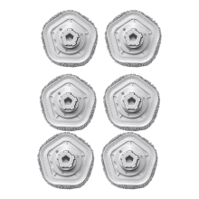 6 PCS Mop Cloth for Bot W10 Sweeping Robot Vacuum Cleaner Accessories