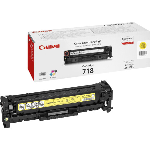 Canon CANON 718 YELLOW TONER 2659B002AA