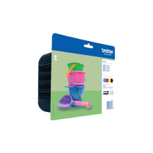 BROTHER Pack van 4 cartridges - Zwart, Magenta, Cyaan, Geel