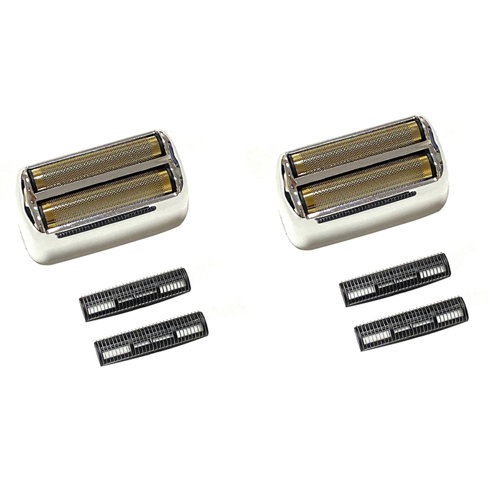 Tlily Silver 2X Hair Clipper Cutter Head For Brightener Pro Foil Cutter Blade Hair Clipper Accessories
