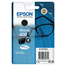 Inktcartridge - Epson - 408L - Zwart - Hoge kwaliteit - 2200 pagina's
