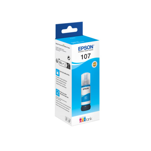 Epson 107 ECOTANK CYAN INK BOTTLE 2
