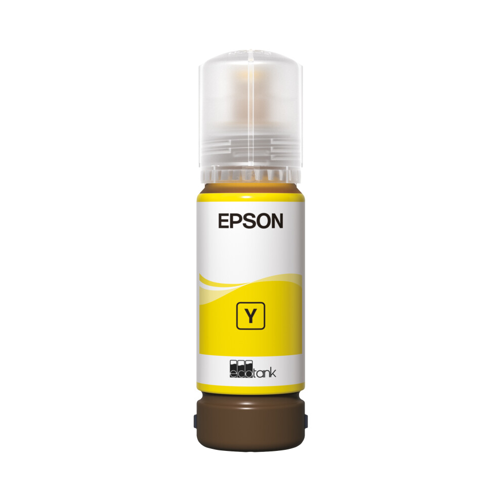 Epson Original Tintenbehälter 107 Ecotank 70Ml Gelb C13t09b440 - Image 7