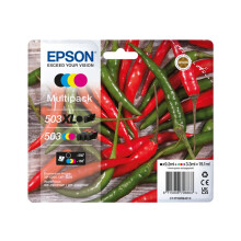 Cartouches d'encre - EPSON - 503XL - Noir - Multi pack - Rendement élevé (XL)