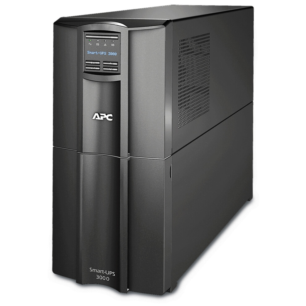 Apc Smart-Ups Smt3000ic - Ups - Ac 220/230/240 V - 2700 Watt - 3000 Va - Rs-232, Usb - Output Connectors: 9 - Wi Black 731304337331