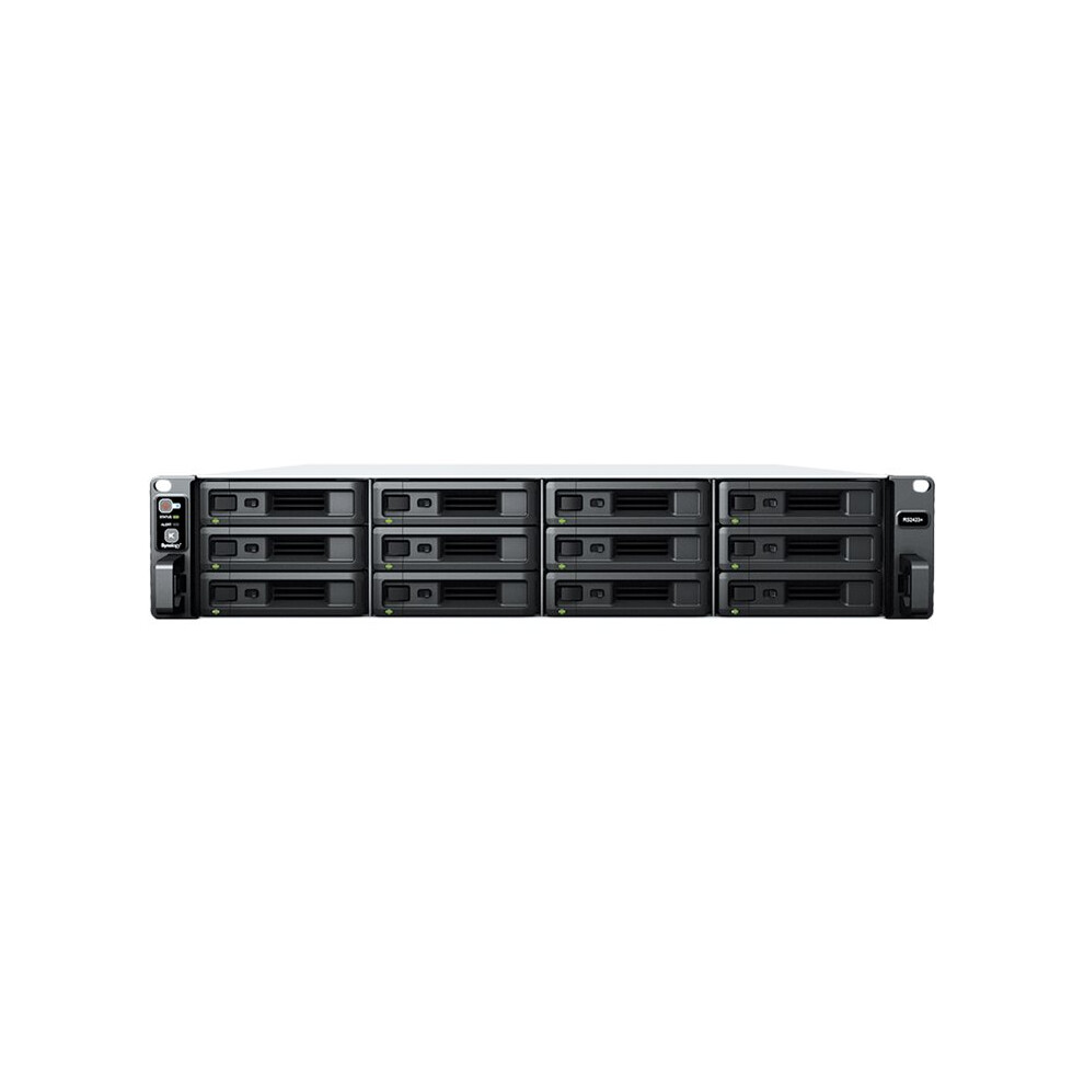 Synology Rackstation Rs2423+ - Nas Server - 12 Bays - Rack-Mountable - Sata 6Gb/S - Raid Jbod, Raid 0, 1, 5, 6, 10 - Ram 4711174724895