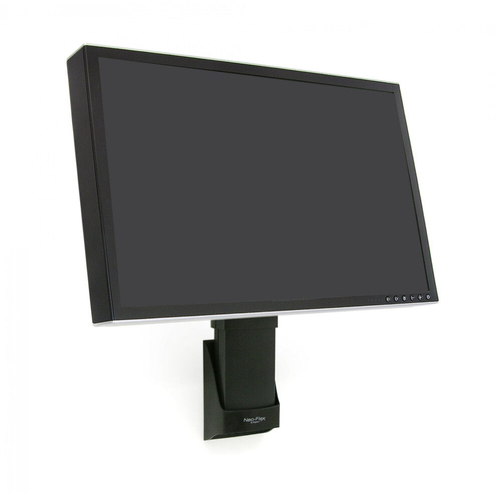 Ergotron Neo-Flex Wall Mount Lift Nfw05l1b - Wall Mount For Flat Panel - Screen Size: Up To 20" - Wall-Mountable Black 698833004304