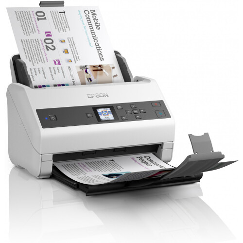Epson Fast and efficient scanning: 100-page ADF and 65ppm scanning speedLow intervention: Active Separation Roller system to p 2