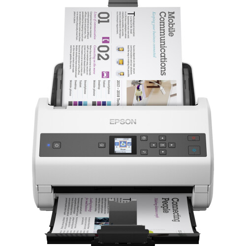Epson Fast and efficient scanning: 100-page ADF and 65ppm scanning speedLow intervention: Active Separation Roller system to p