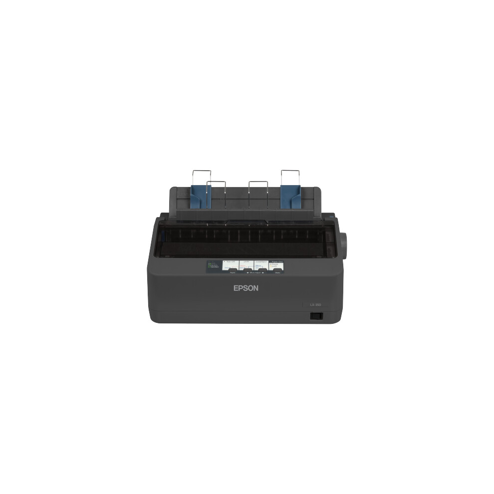 Epson Lx-350 Dot Matrix Printer, 9 Pins, 80 Column, Original + 4 Copies, 347 Cps Hsd (10 Cpi), Epson Esc/P - Ibm 2380+ E 8715946502946