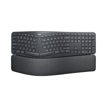 Logitech ERGO K860 - Keyboard - wireless - 2.4 GHz, Bluetooth 5.0 - Pan Nordic