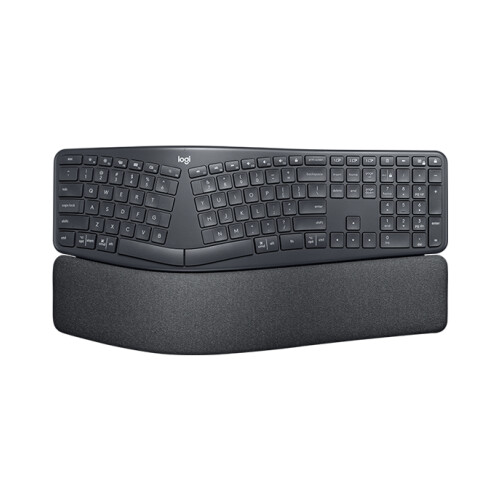 Logitech Logitech ERGO K860 - Keyboard - wireless - 2.4 GHz, Bluetooth 5.0 - Pan Nordic