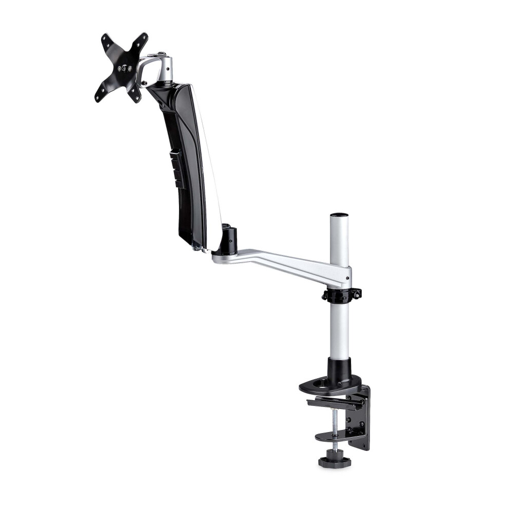 Startech.com Monitor Desk Mount, Vesa 75X75/100X100, 27/30-Inch Screens Mounting Kit - Adjustable Arm - For Lcd Display Black